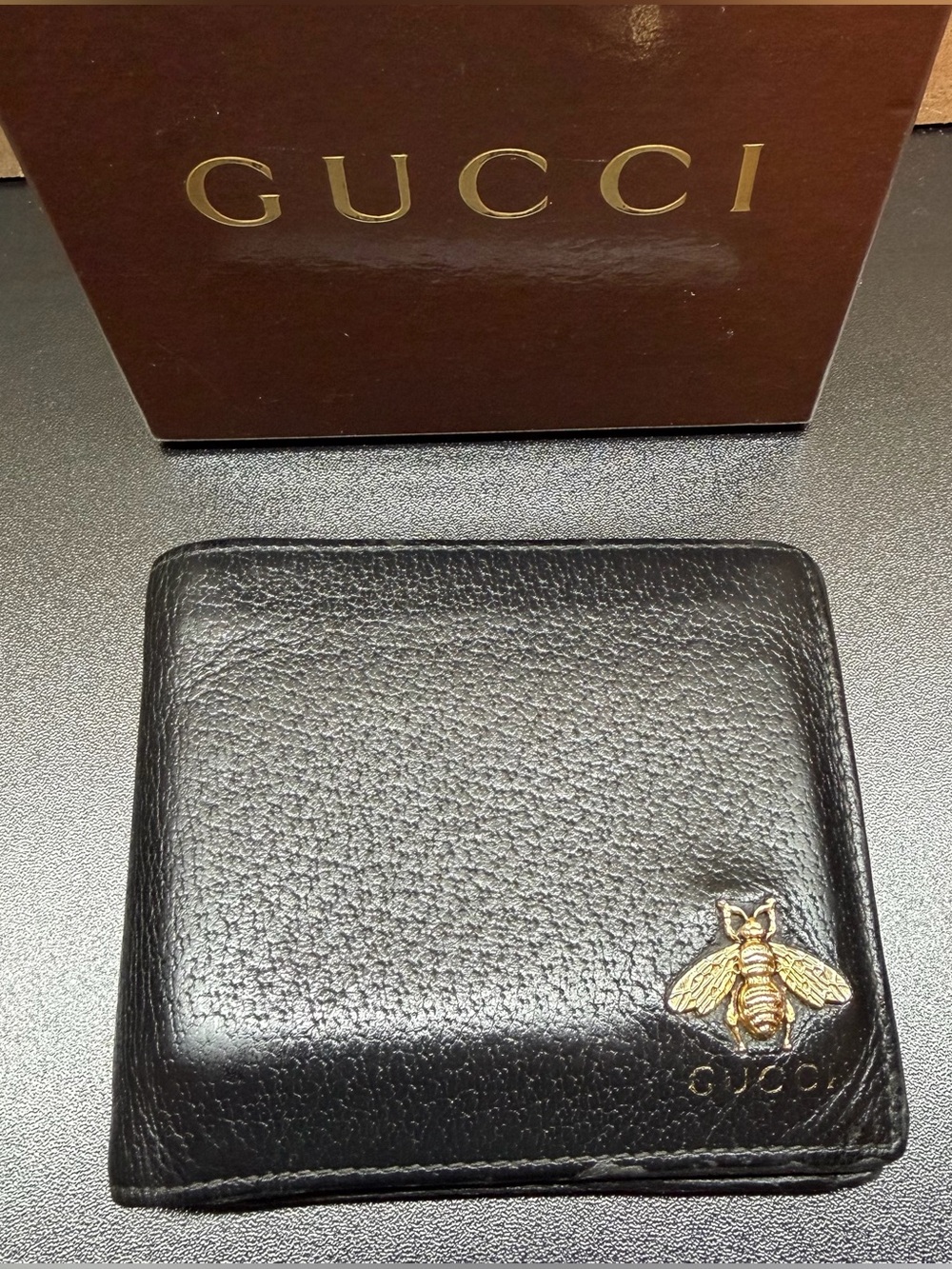 Gucci Animalier Bee Bifold Wallet - Picture 2 of 12